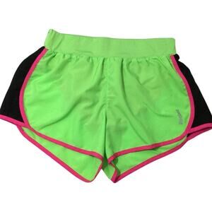 Reebok Play Dry Retro Vintage Athletic Lined Running Activewear Gym Shorts L